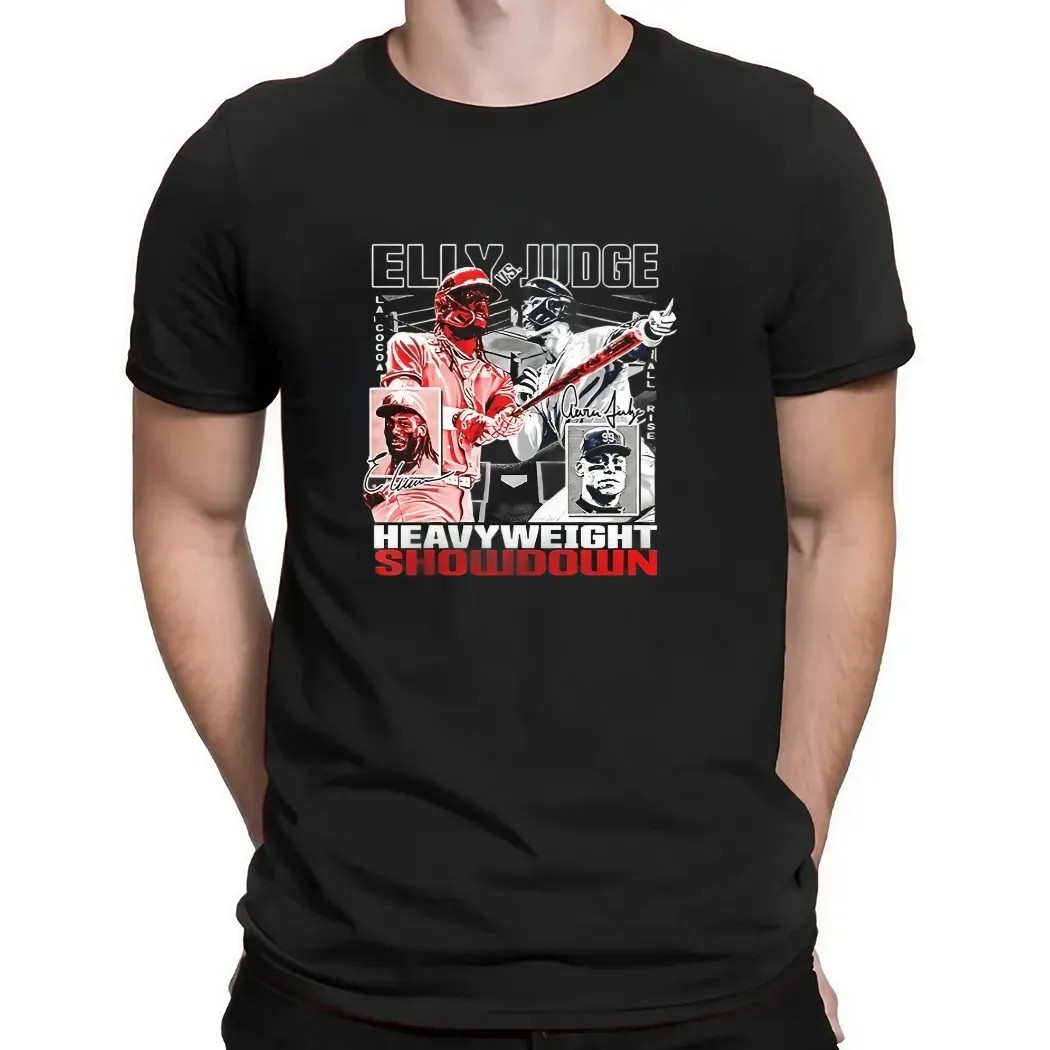 Elly vs Judge heavyweight showdown t shirt