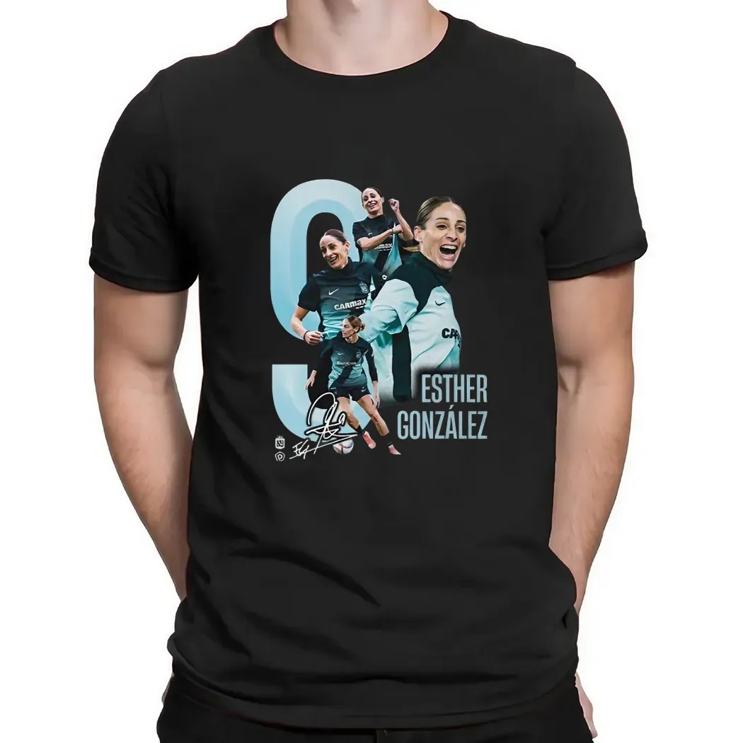 Esther González Signature Collage T Shirt