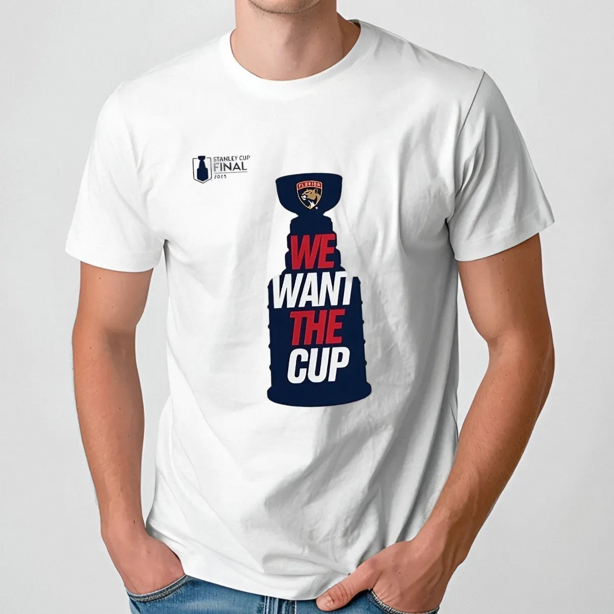 Florida Panthers we want the cup t shirt