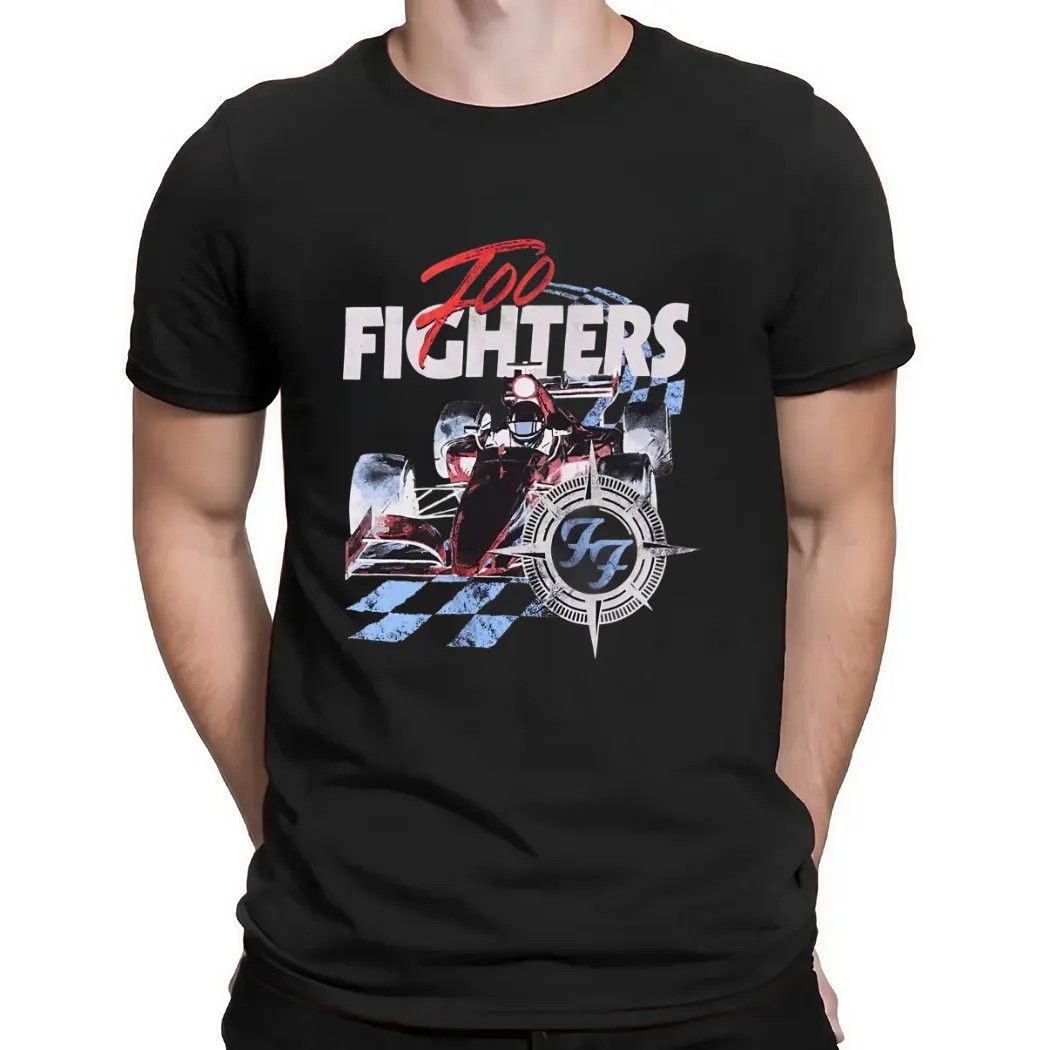 Foo Fighters Race Car T Shirt