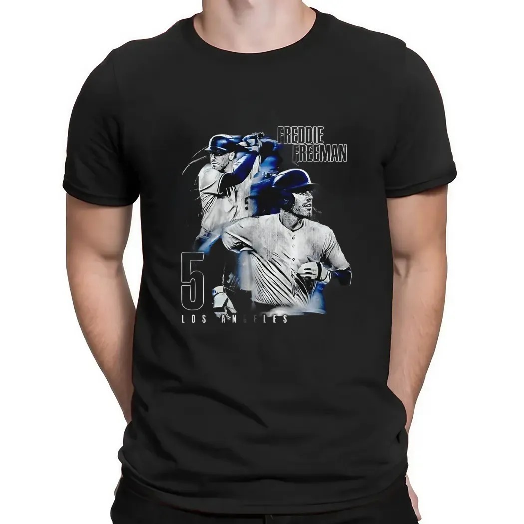 Freddie Freeman Los Angeles Dodgers grunge t shirt