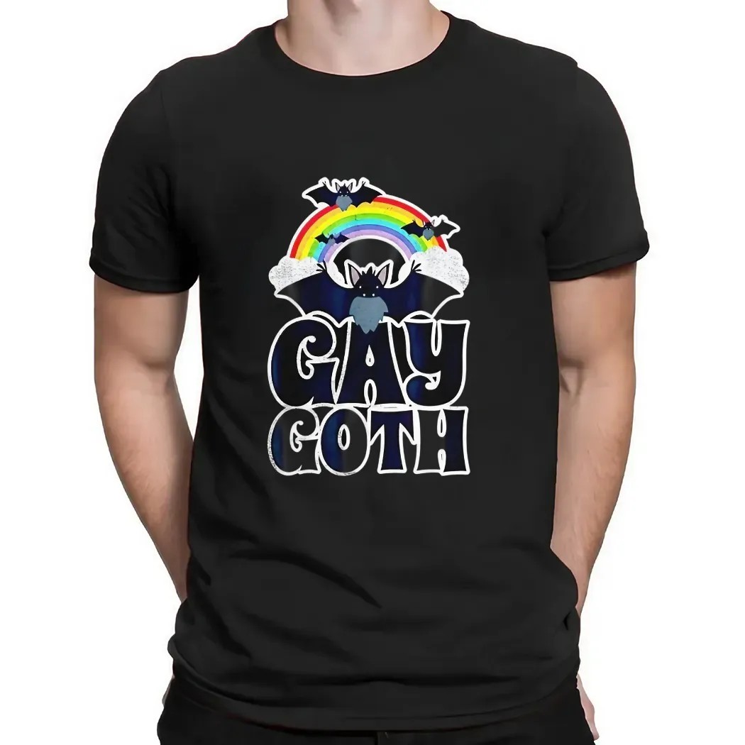 Gay Goth LGBT Pride t shirt