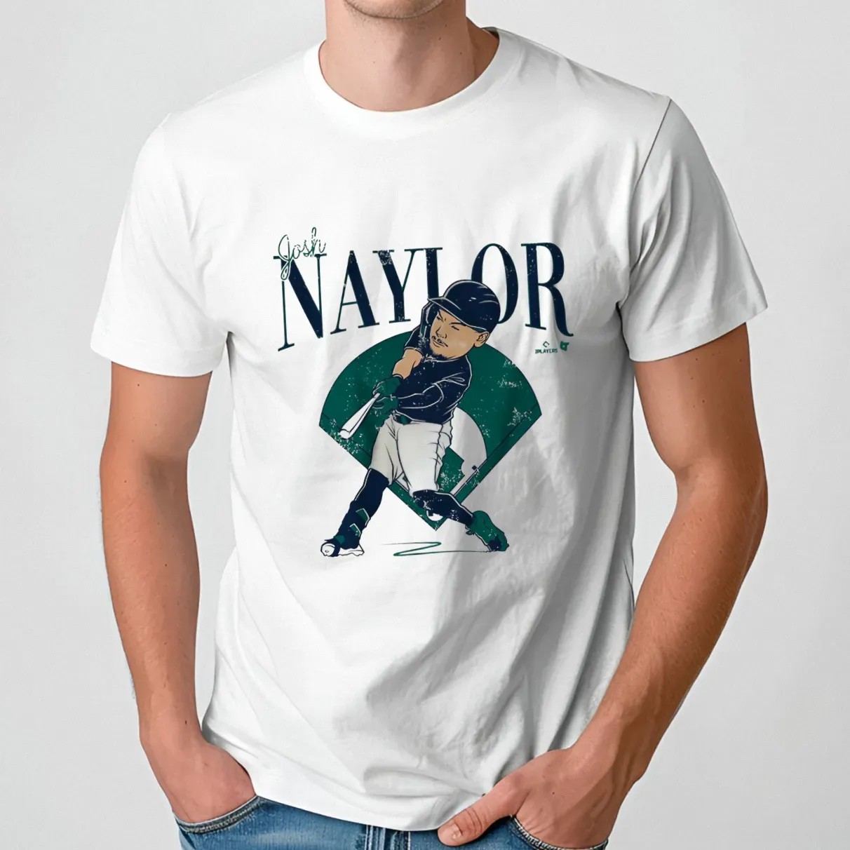 Josh Naylor Diamond Caricature Seattle T Shirt