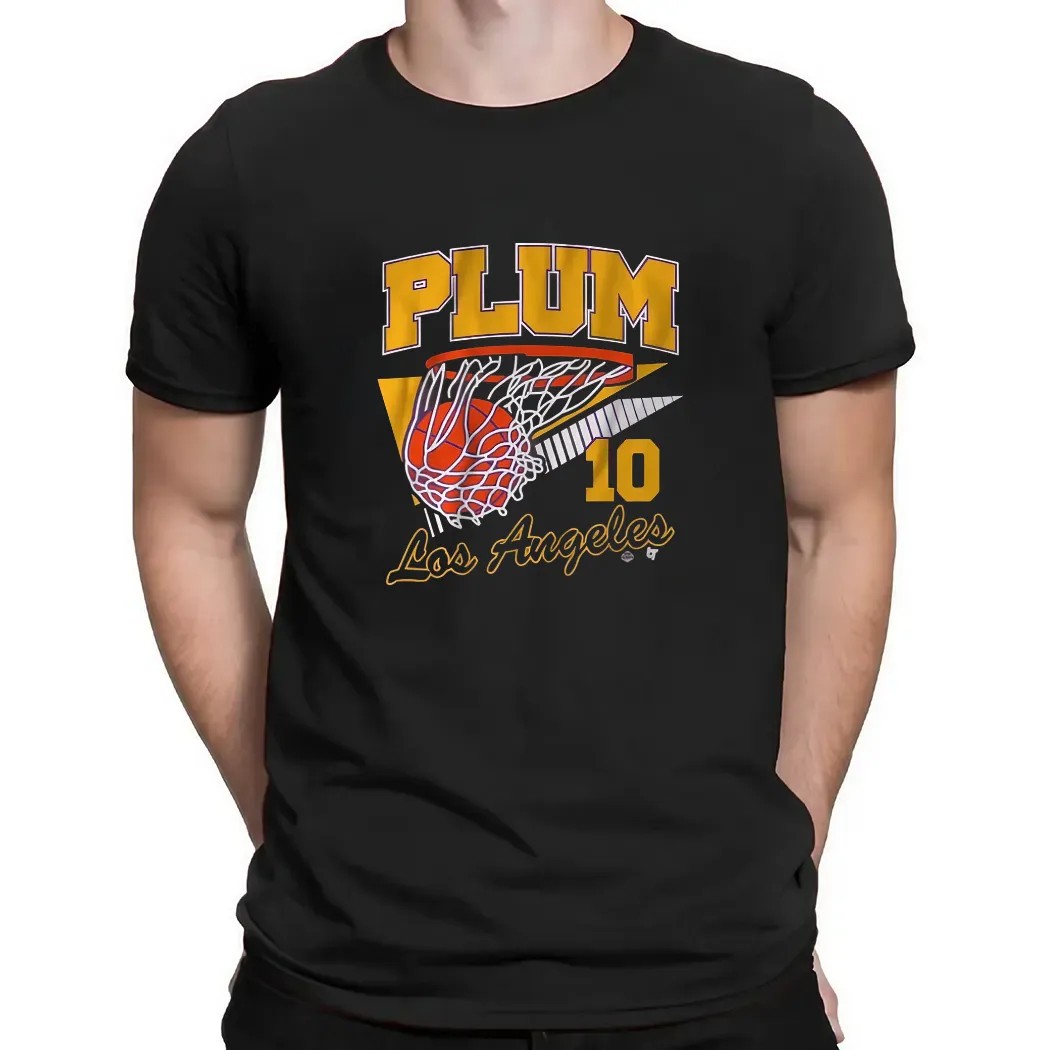 Kelsey Plum 10 Retro Swish Los Angeles T Shirt