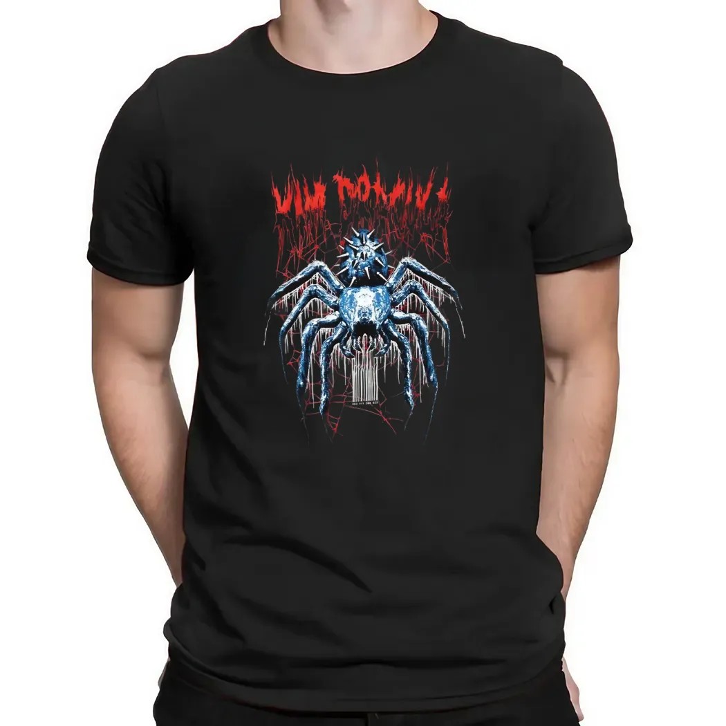Kim Dracula Spiked Spider T Shirt