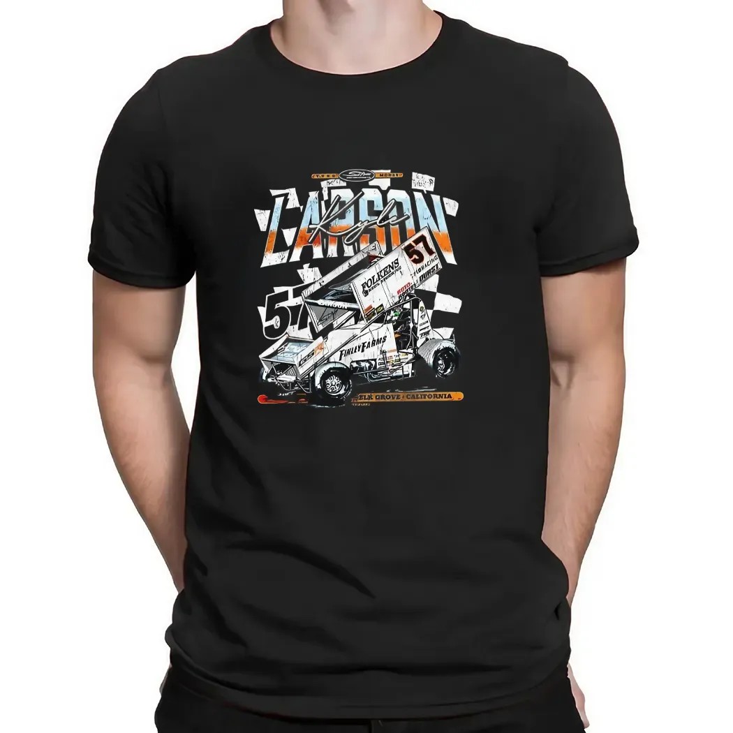 Kyle Larson Elk California 57 racing t shirt