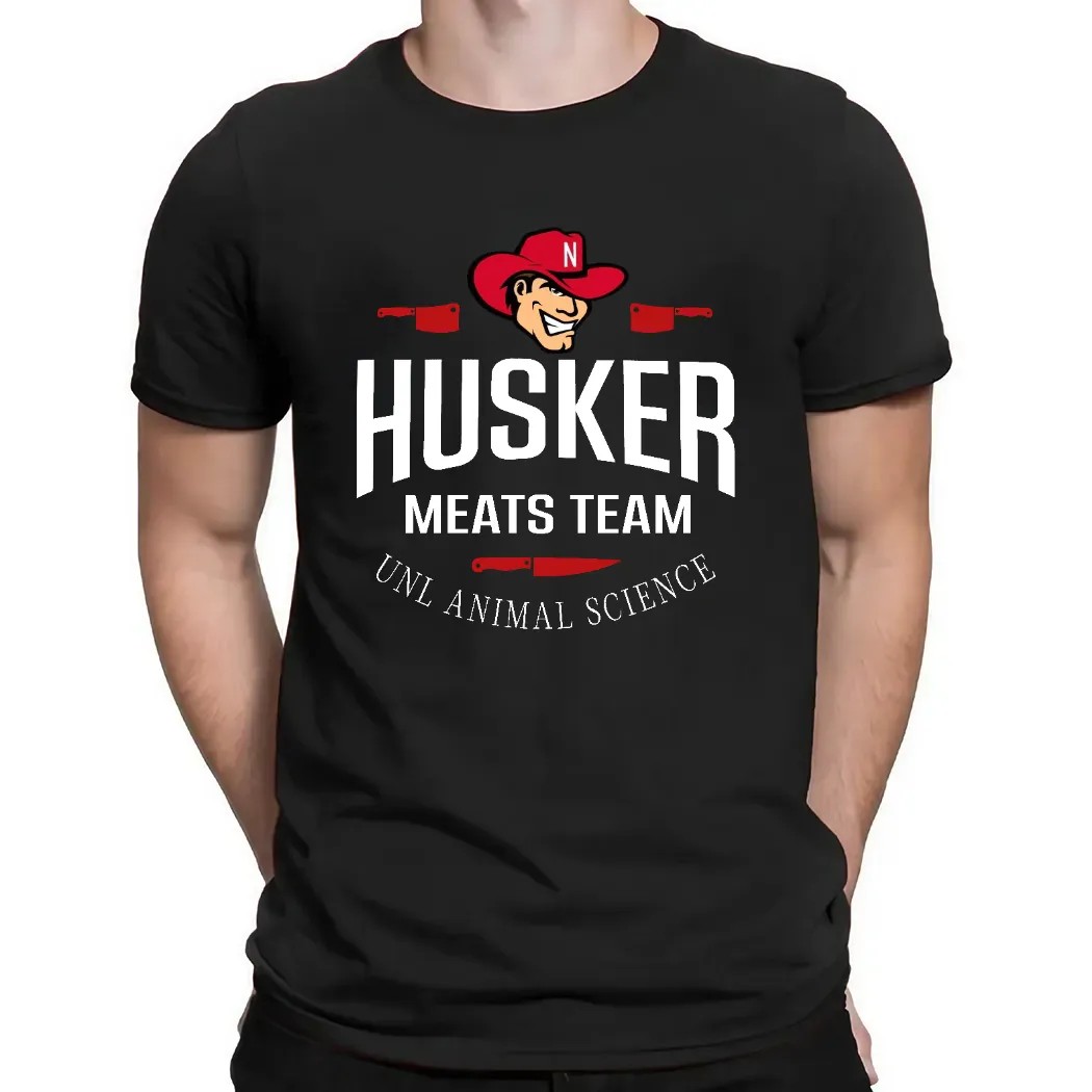 Official husker meats team unl animal science shirt