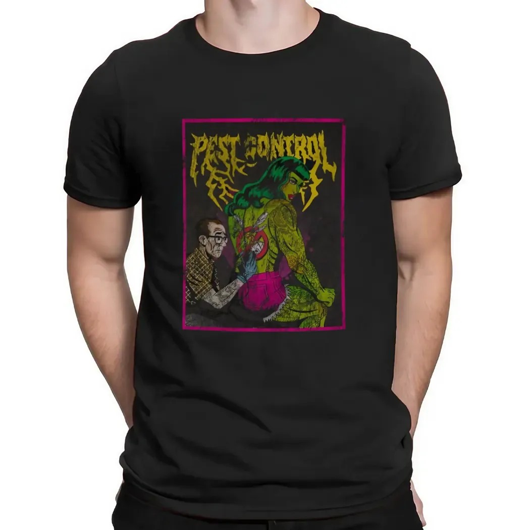 Pest Control Thrash Comic T Shirt