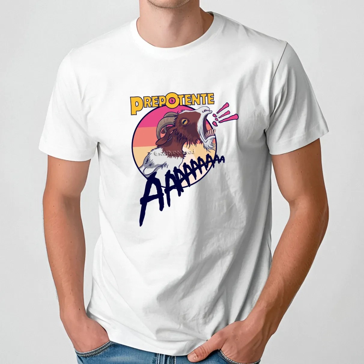Prepotente Aaaaa Goat T Shirt