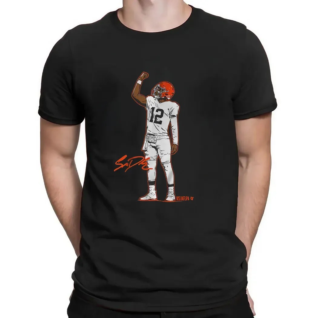 Shedeur Sanders Signature Superstar Pose T Shirt