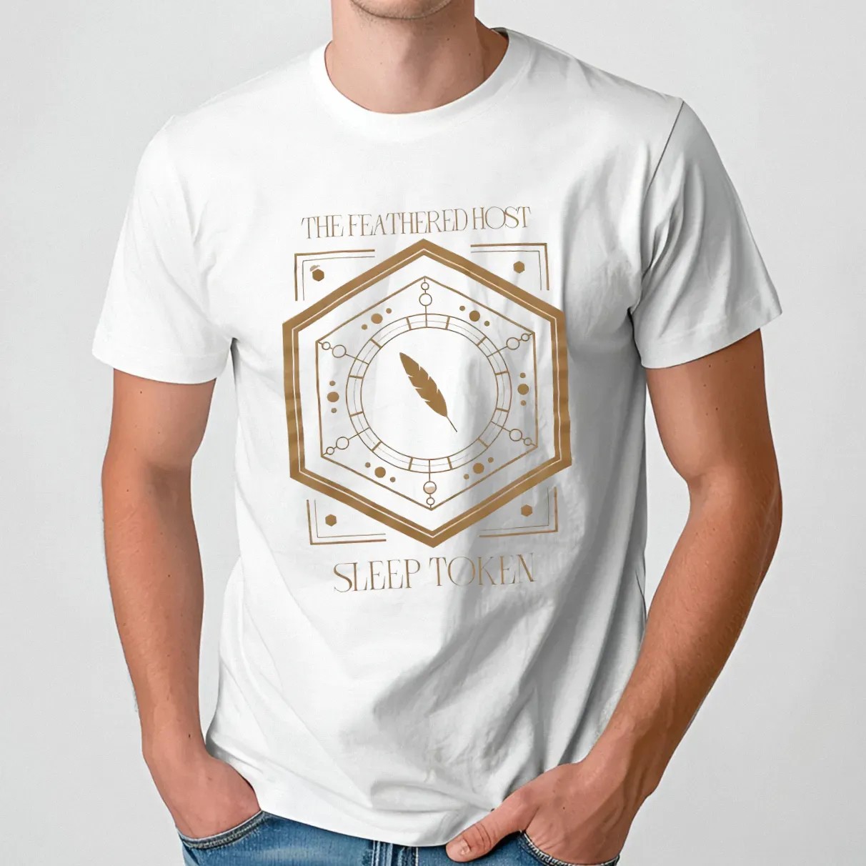 Sleep Token The Feathered Host Crest T Shirt