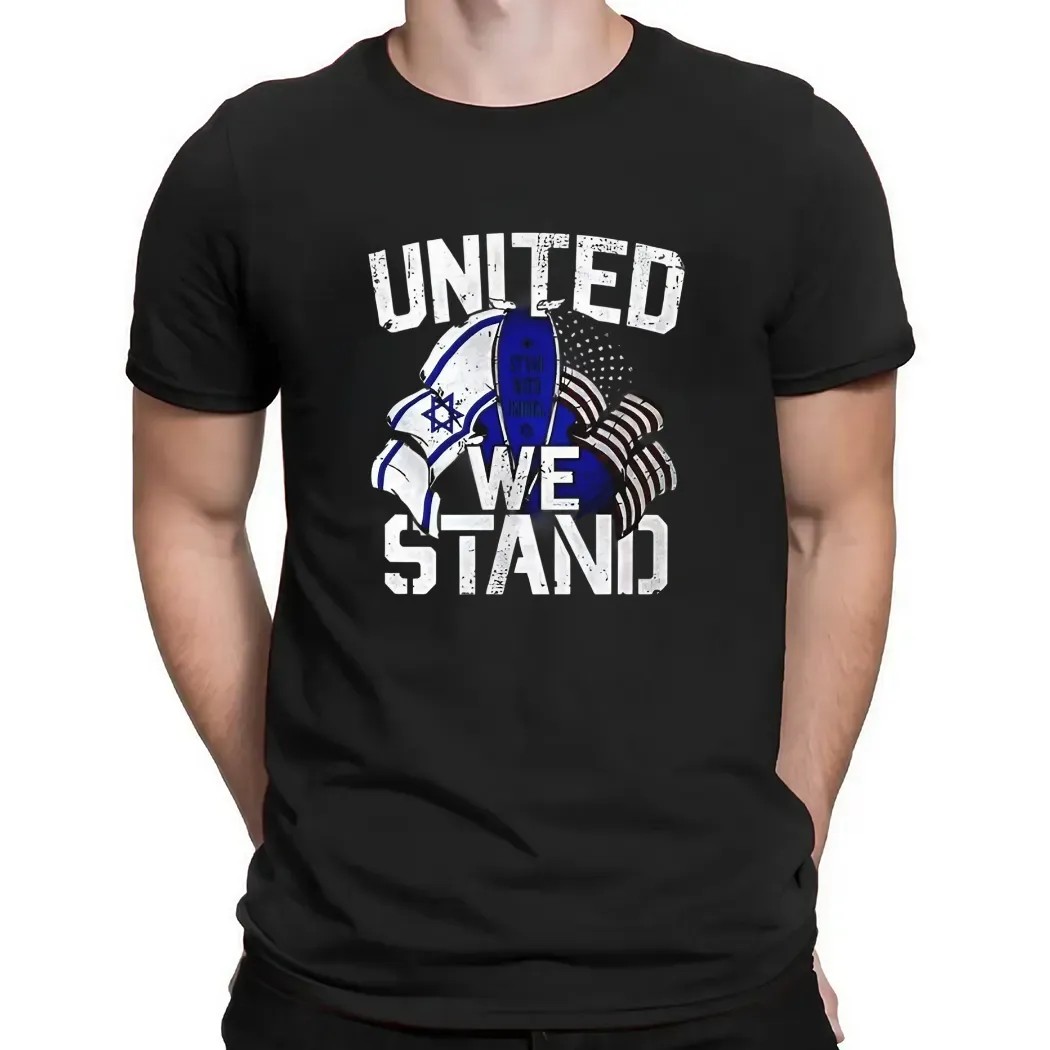 Stand with Israel united we stand t shirt