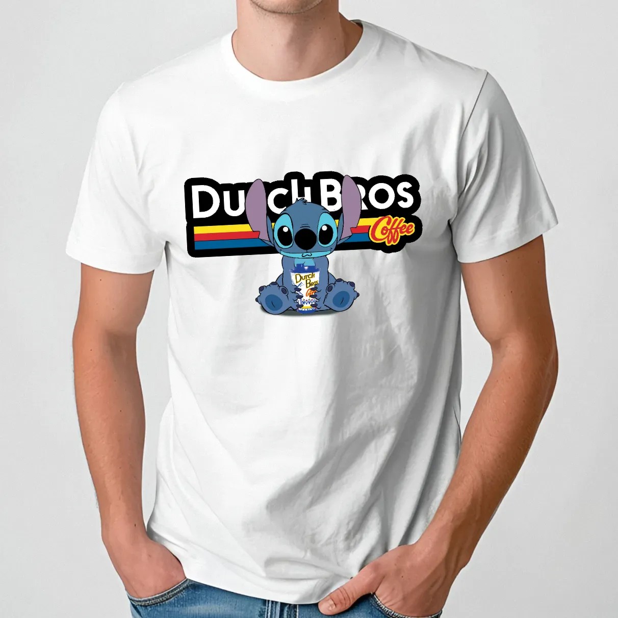 Stitch Dutch Bros Coffee T Shirt