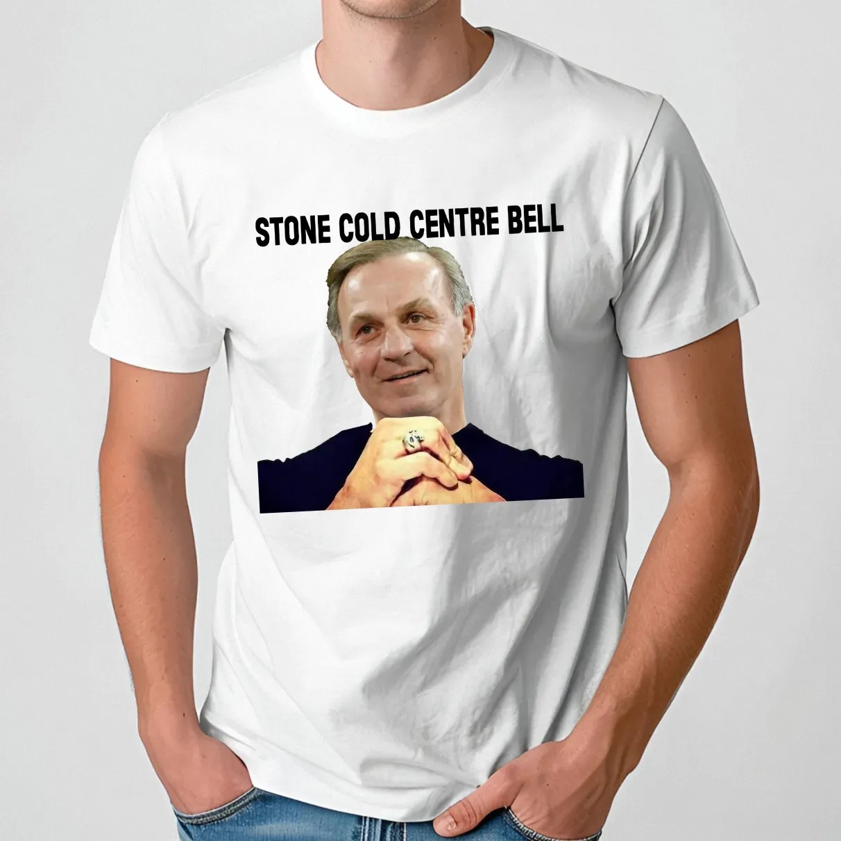 Stone Cold Centre Bell Meme T Shirt