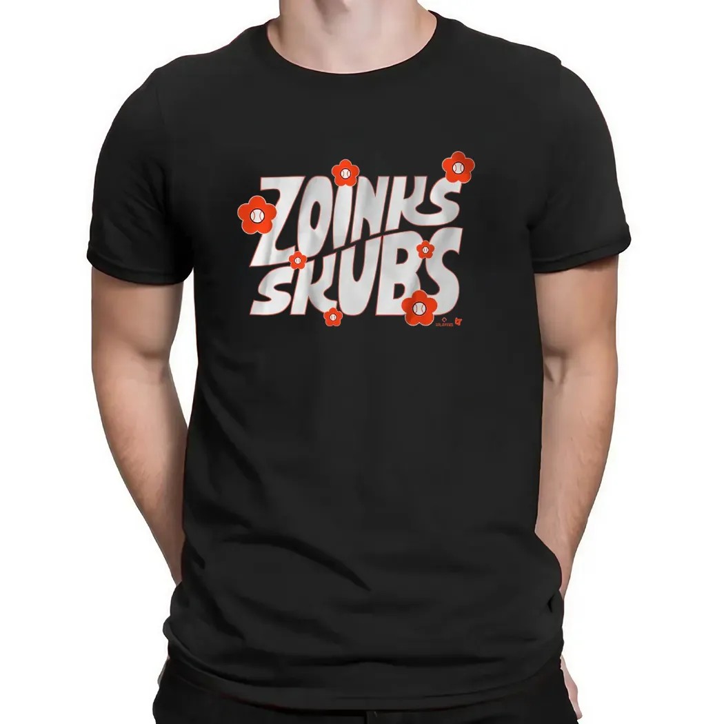 Tarik Skubal Zoinks Skubs Flower T Shirt