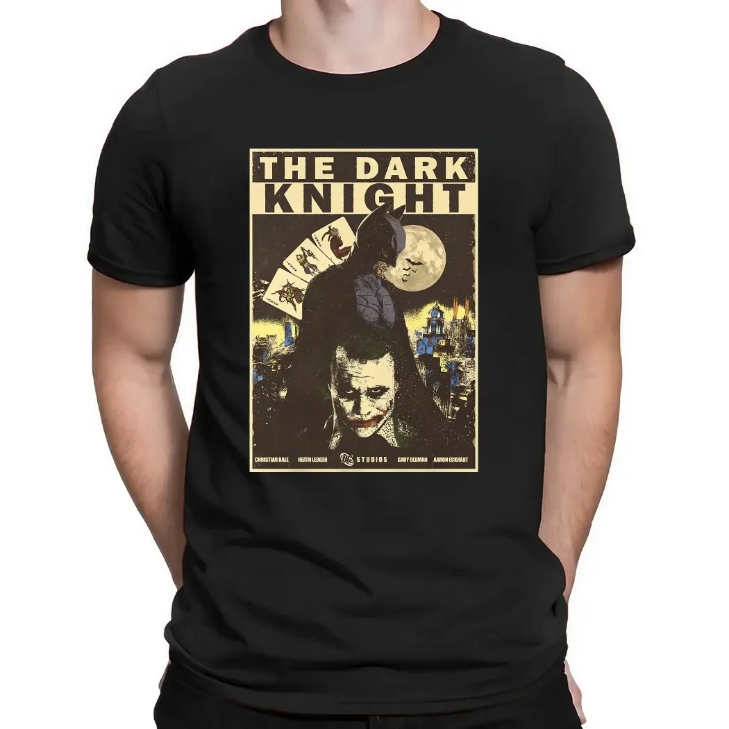 The Dark Knight Batman And Joker Poster T Shirt