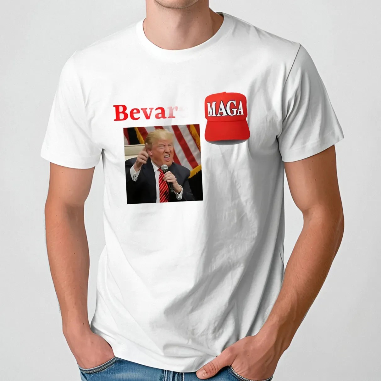 Trump Bevarsi Maga Meme T Shirt