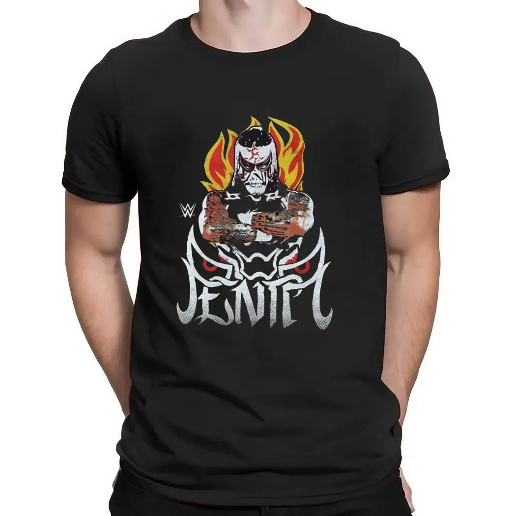 WWE Pénta Flames T Shirt