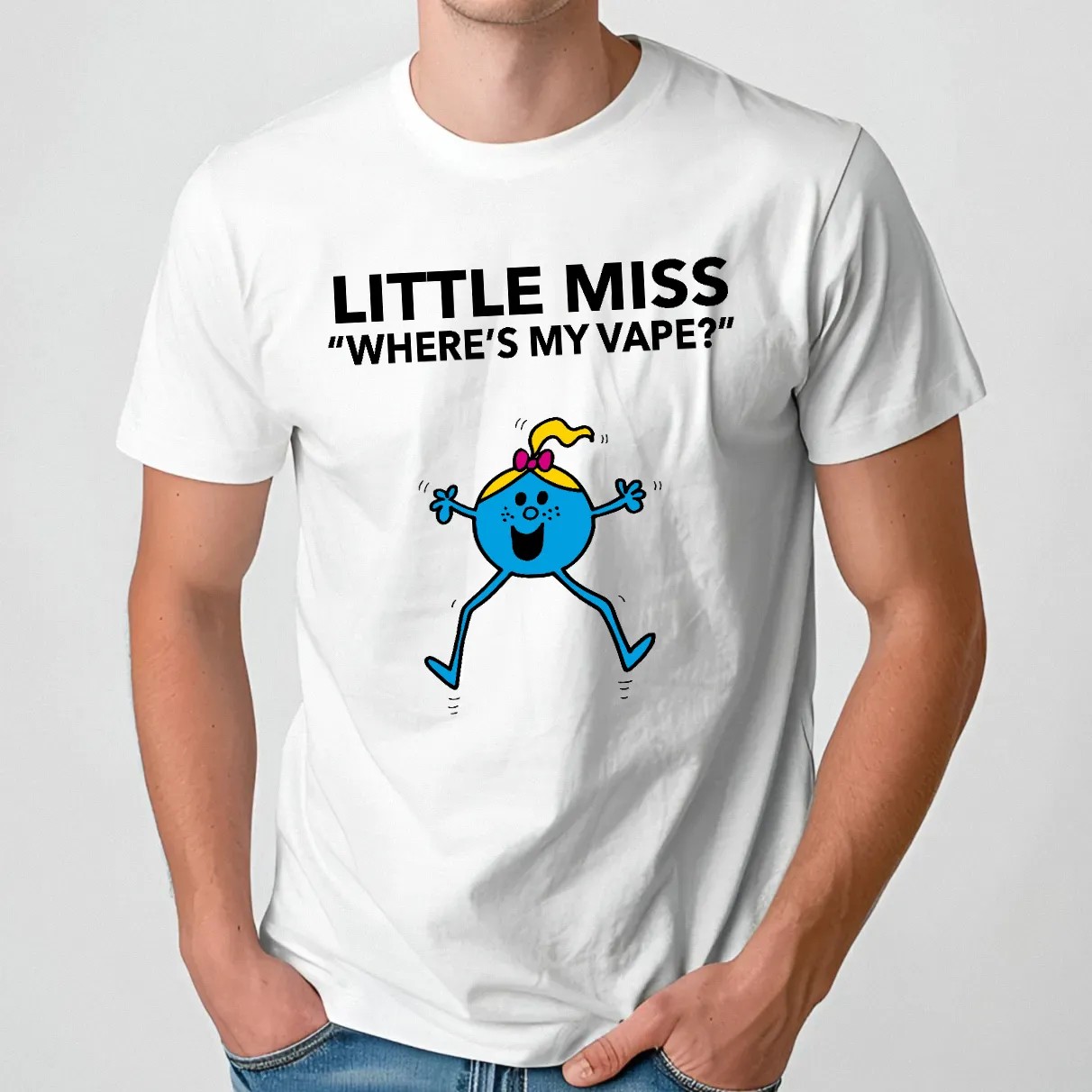 Where’s My Vape Design Little Miss T Shirt