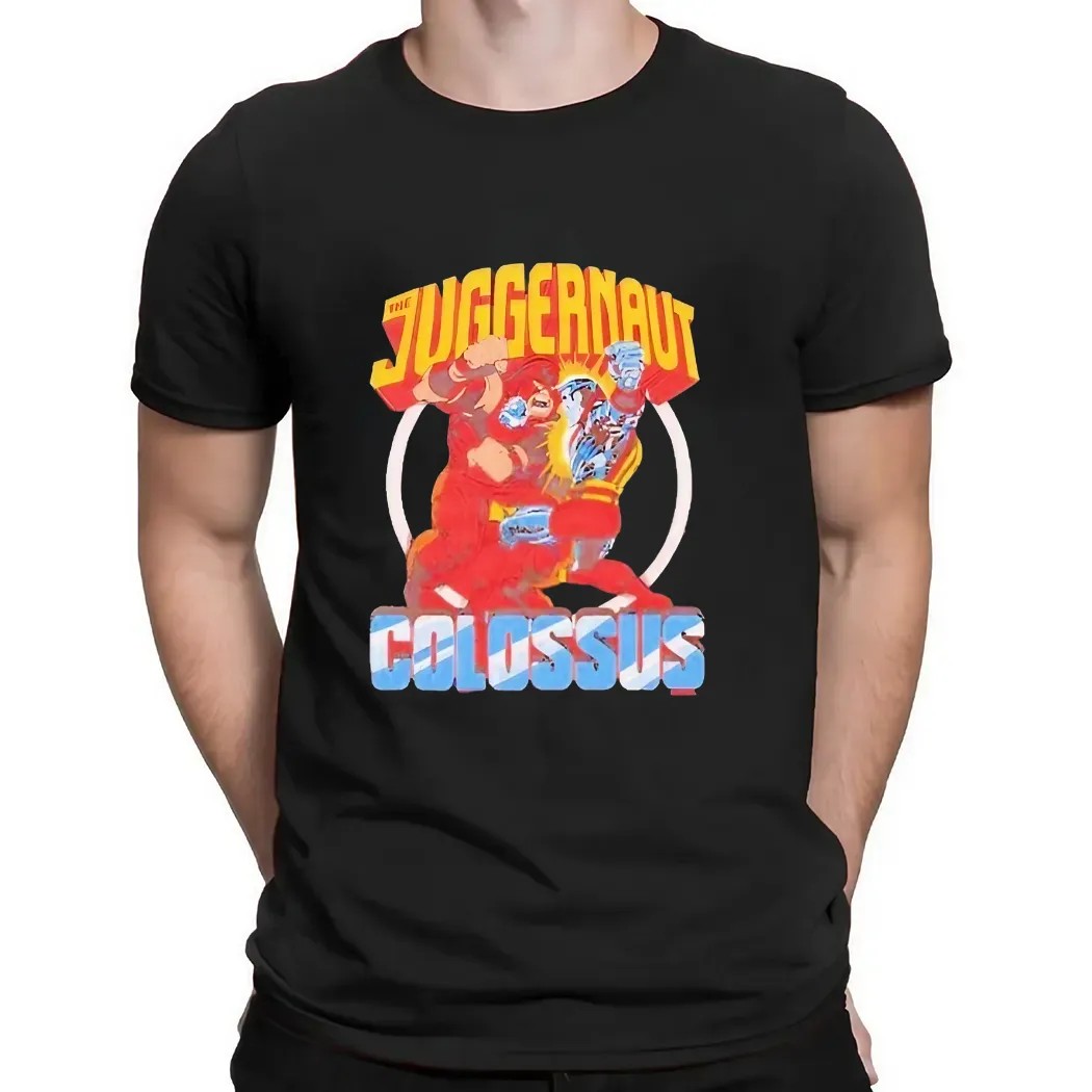 X-Men Juggernaut Vs Colossus T Shirt