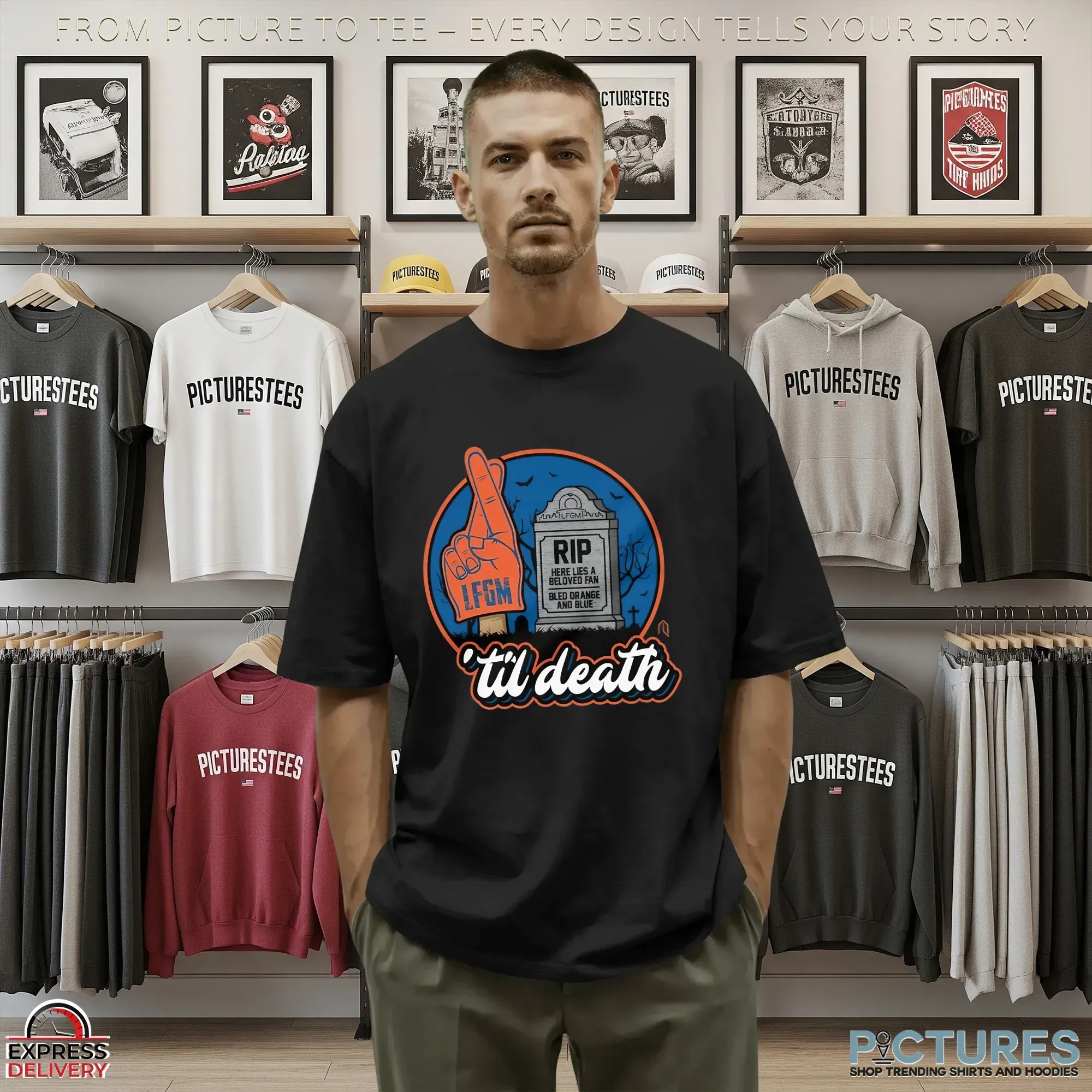 'til Death RIP T Shirt