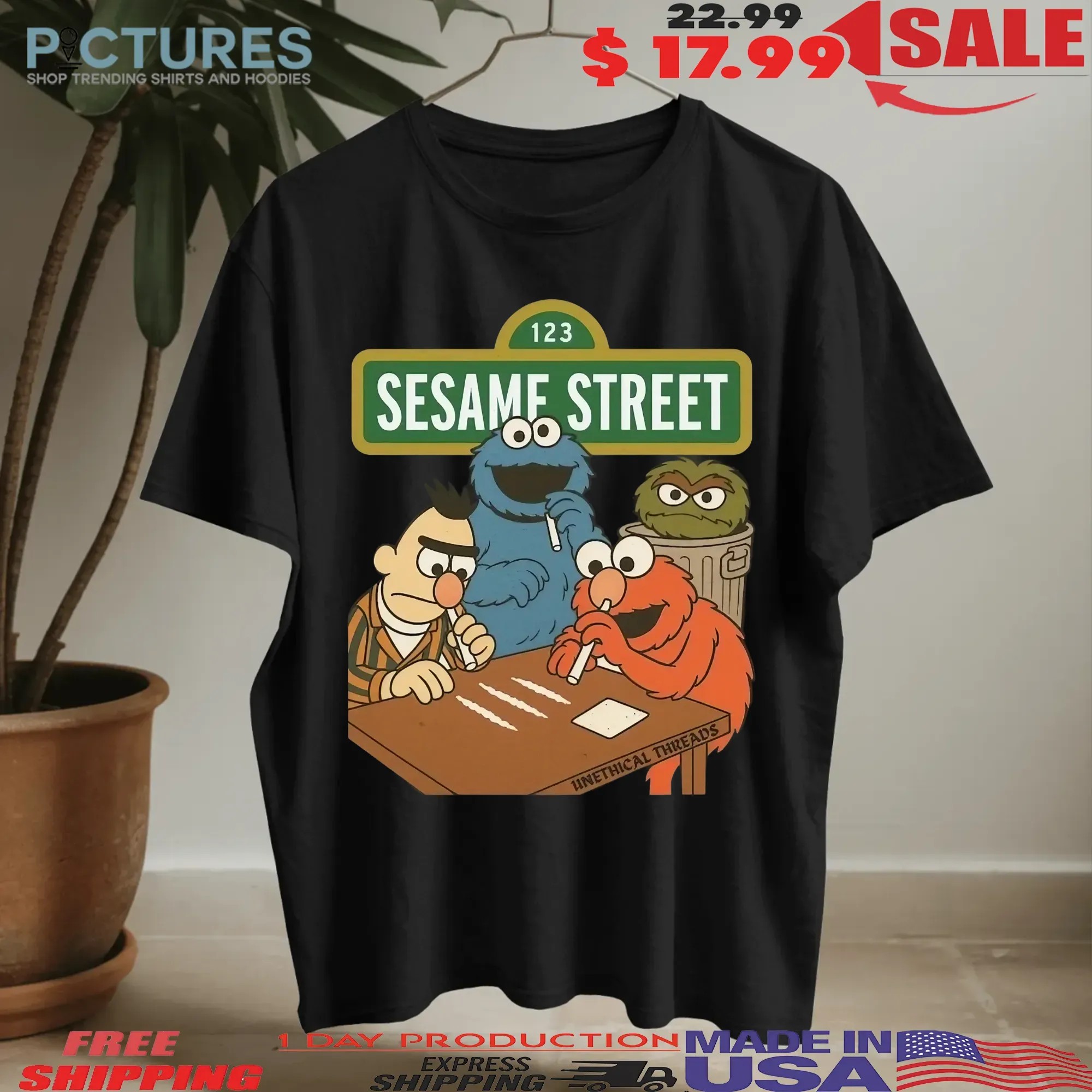 123 Sesame Street Sequel T Shirt
