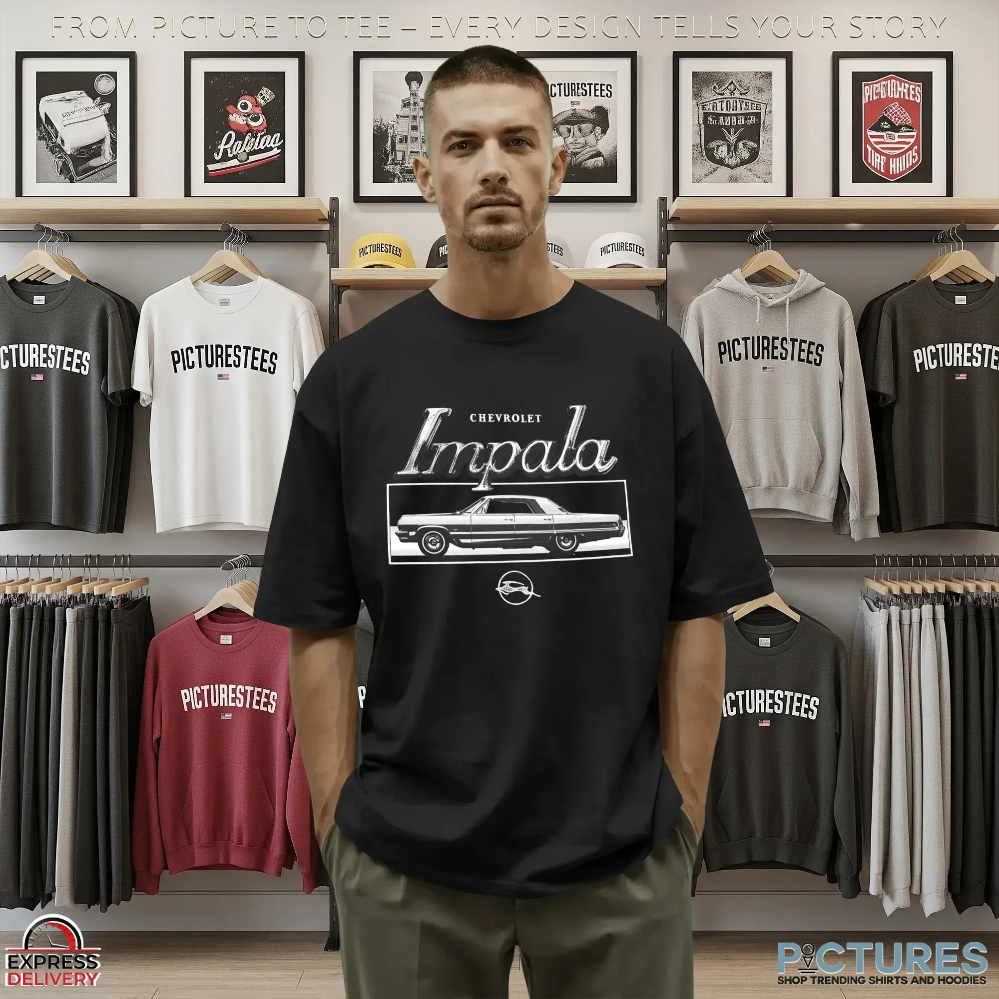 1964 Chevrolet Impla 64 T Shirt 9 1964 Chevrolet Impla 64 T Shirt