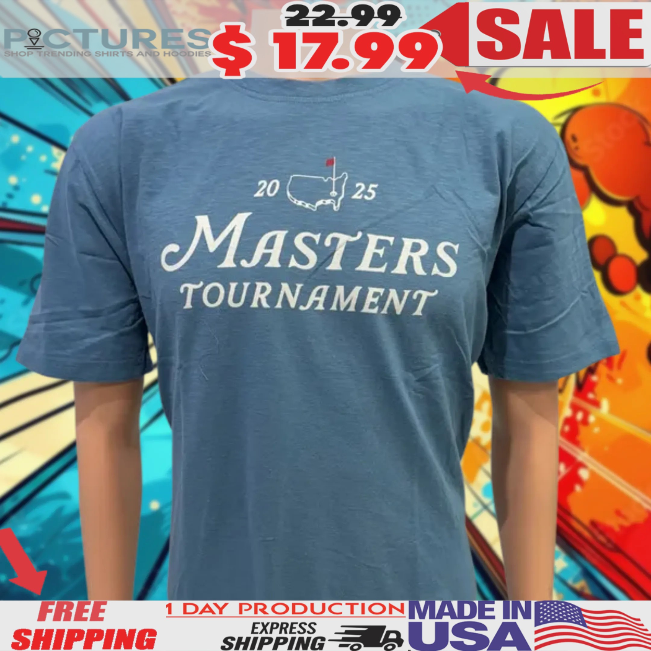 2025 Masters Tournament Shirt