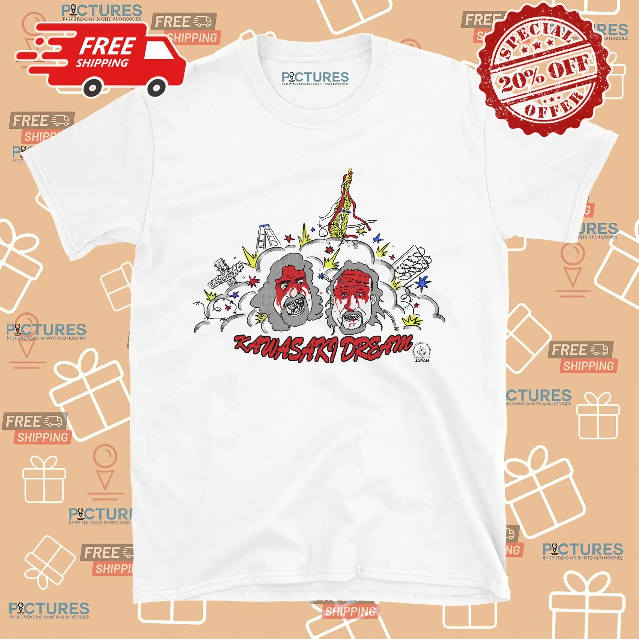 30th Anniversary of IWA Japan's Kawasaki Dream T Shirt