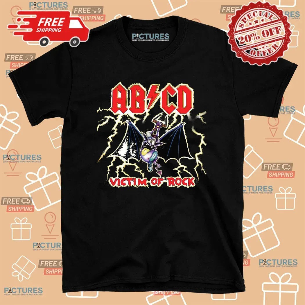 AB CD Victim Of Rock T Shirt