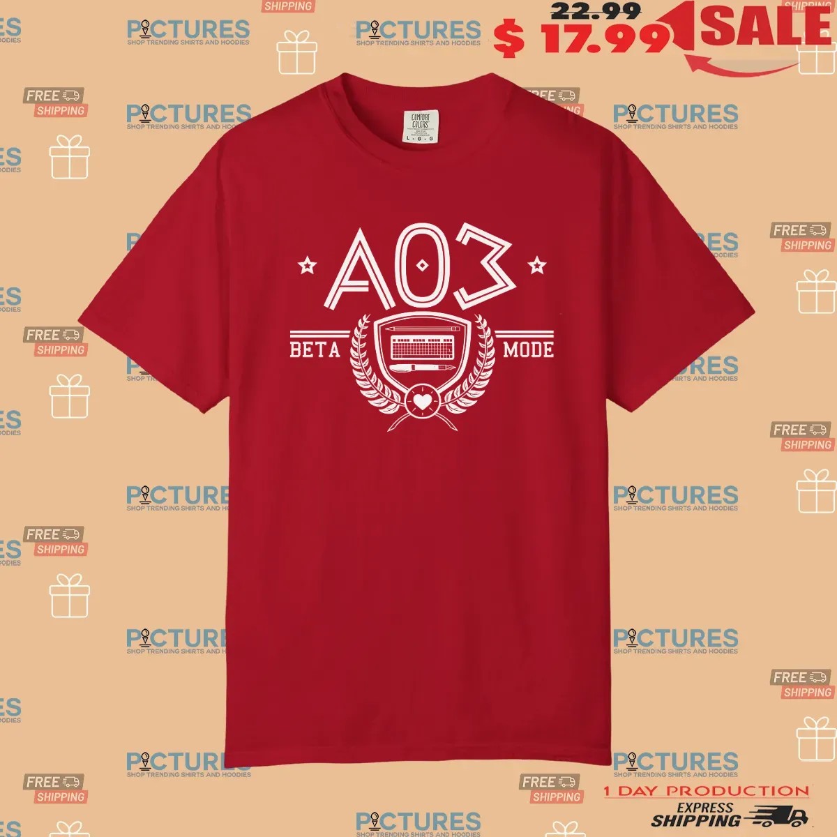 AO3 Beta Mode Sorority Fanfic T Shirt