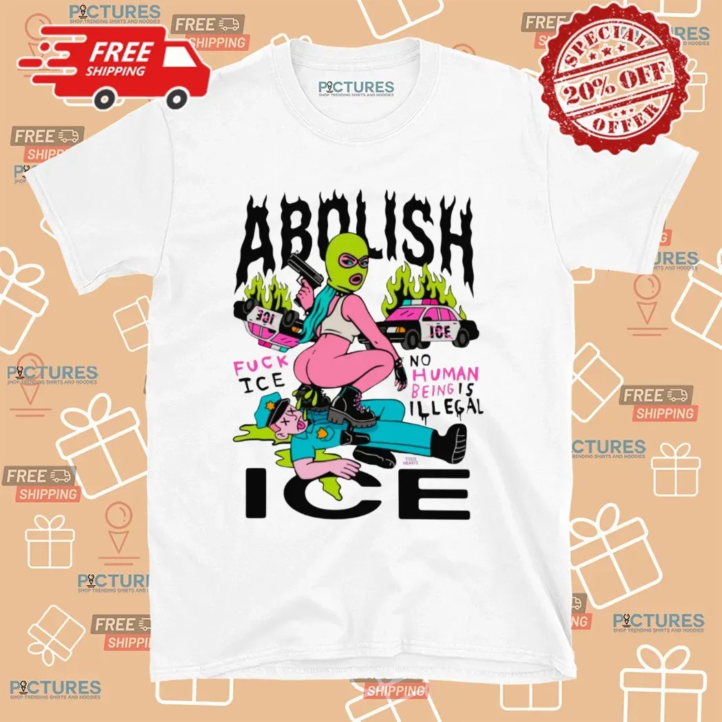 Abolish Ice No Human Being Is Illegal T Shirt 8 Abolish Ice No Human Being Is Illegal T Shirt