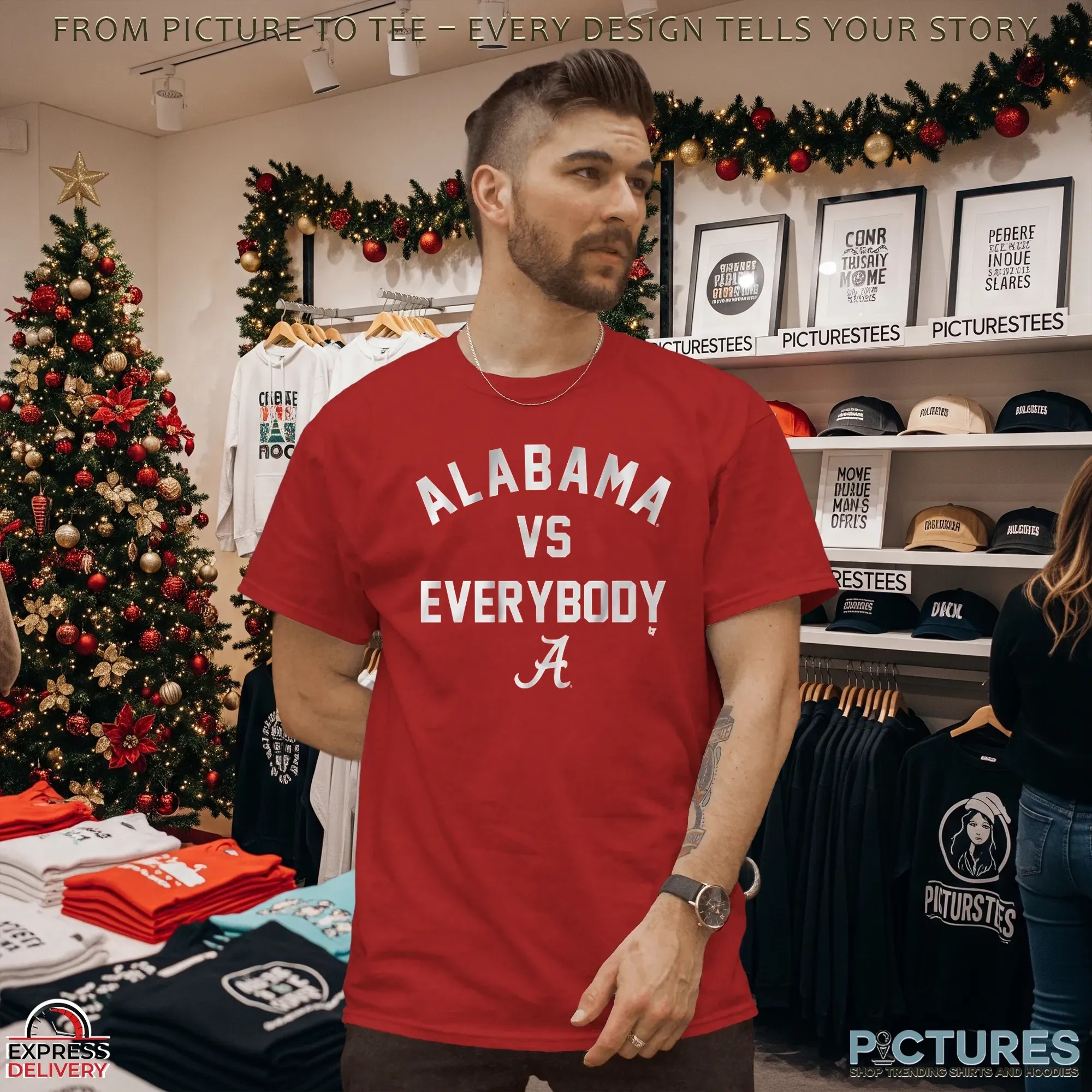 Alabama Football Alabama vs Everybody T Shirt