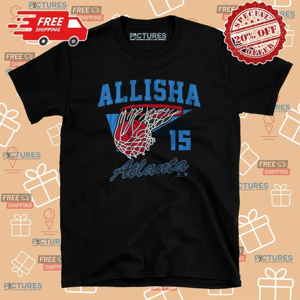 Allisha Gray 15 Atlanta Dream Basketball Retro Swish T Shirt
