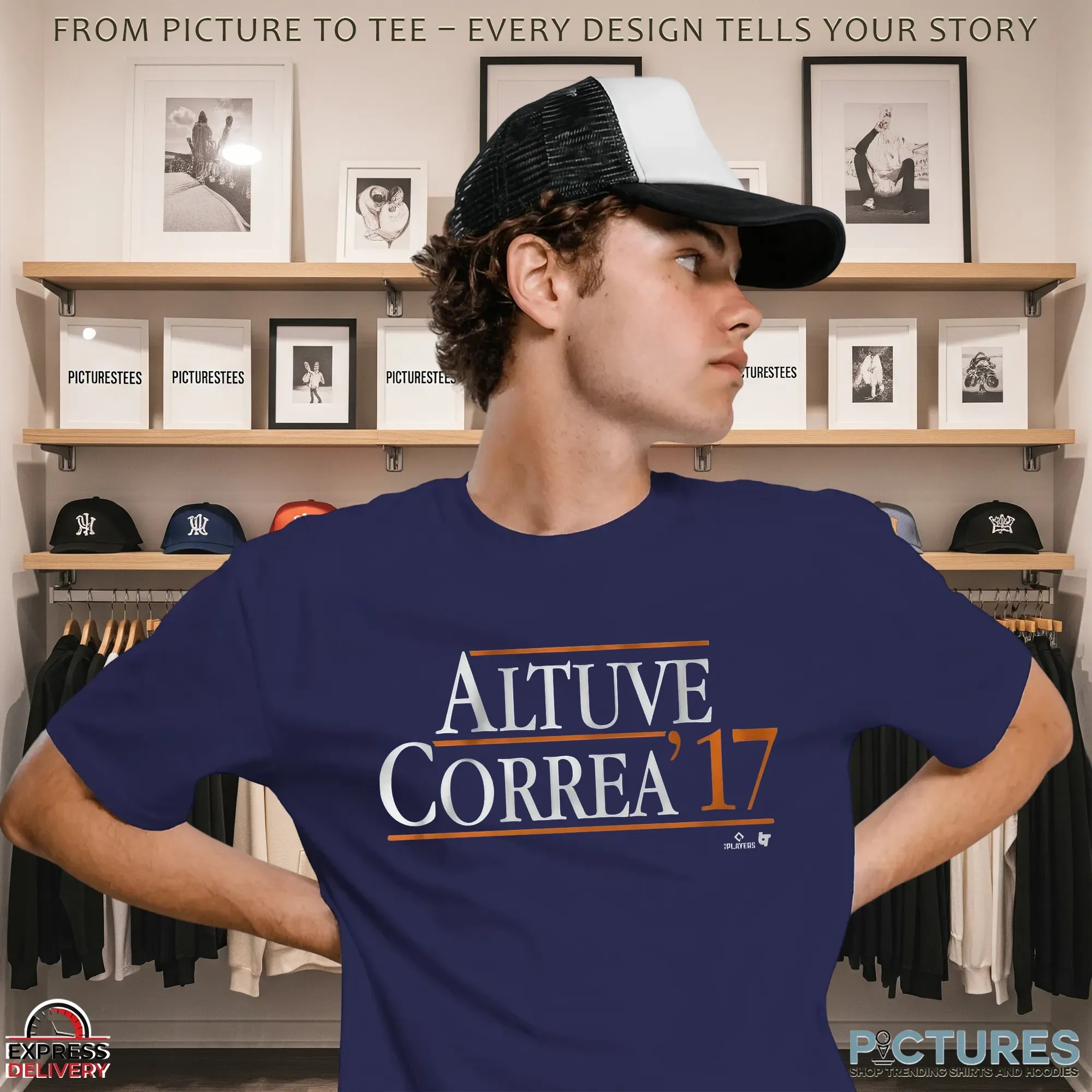 Altuve-Correa '17 Baseball Player T Shirt