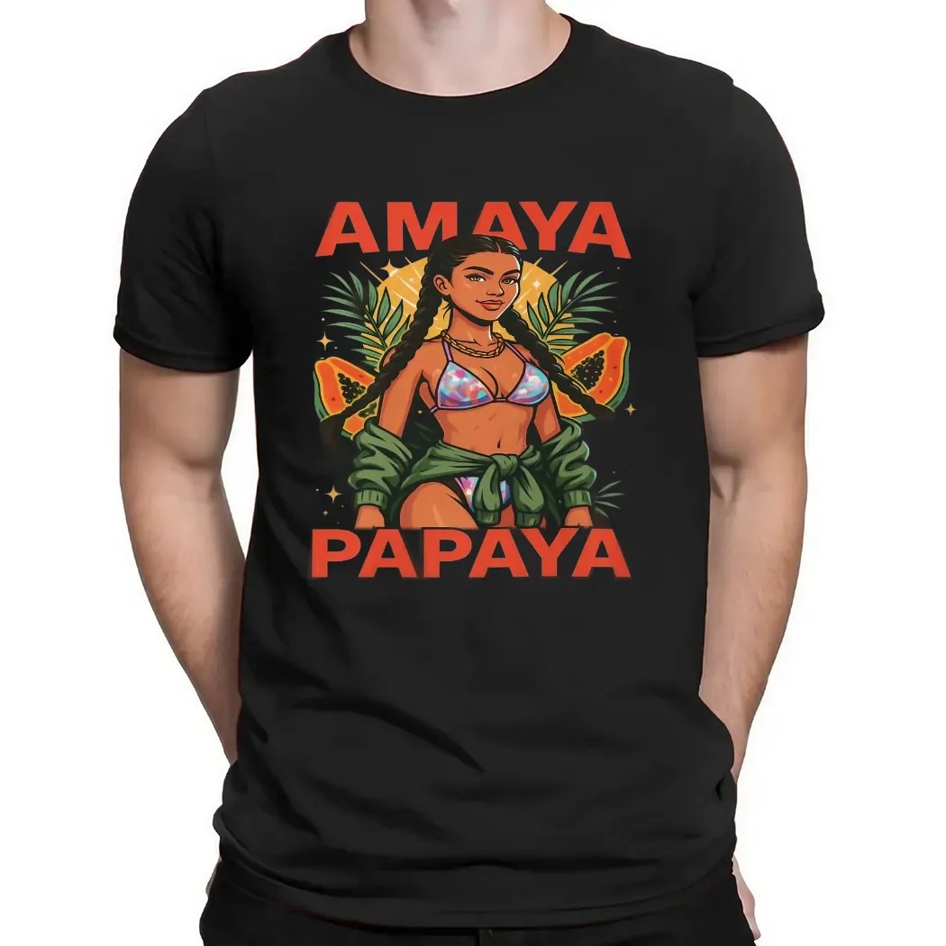 Amaya Papaya Tropical Bombshell Island T Shirt