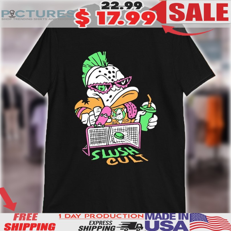 Anaheim Ducks Wild Wing Shreds Slush Cult Shirt
