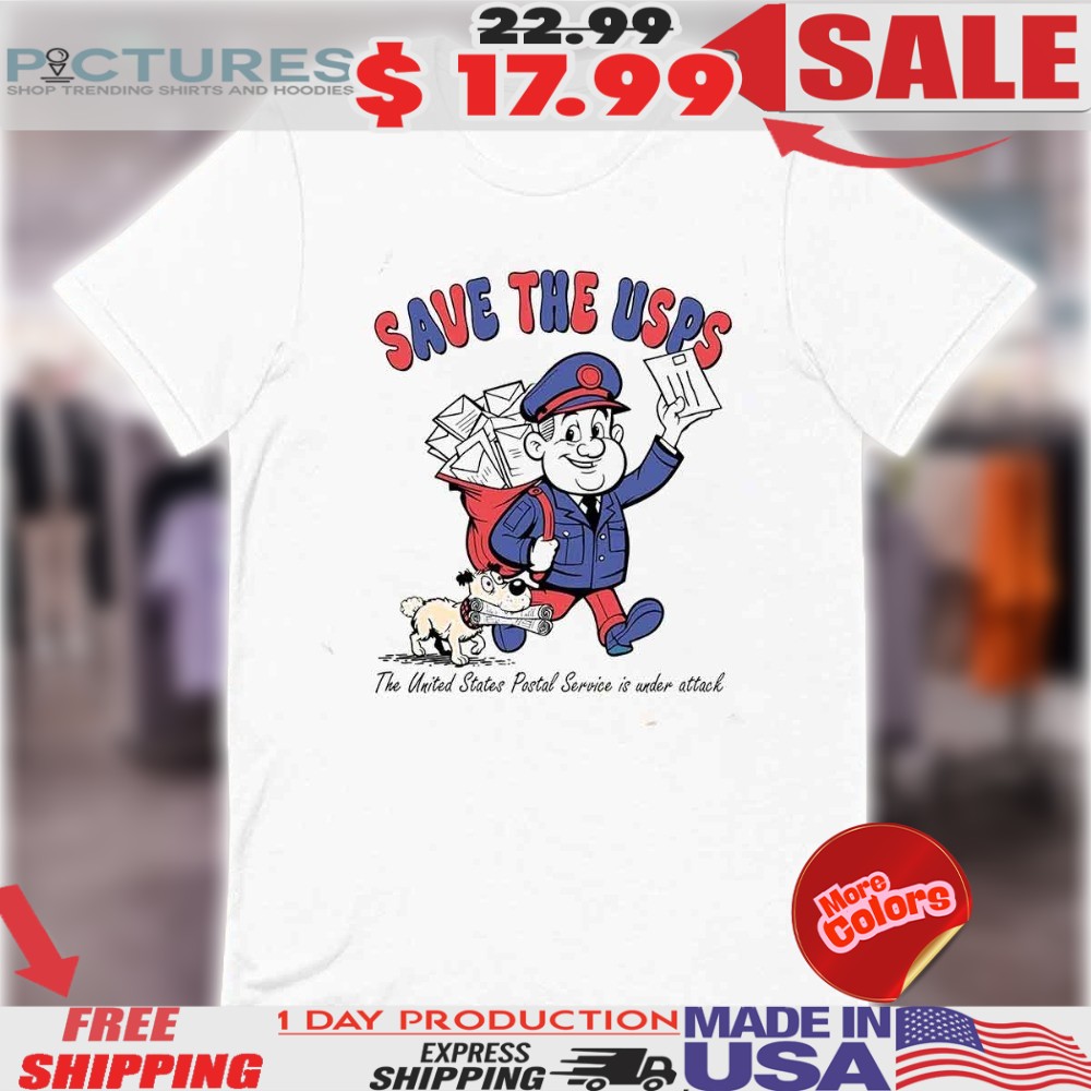 Anti Trump Save The Usps Us Postal Service Shirt
