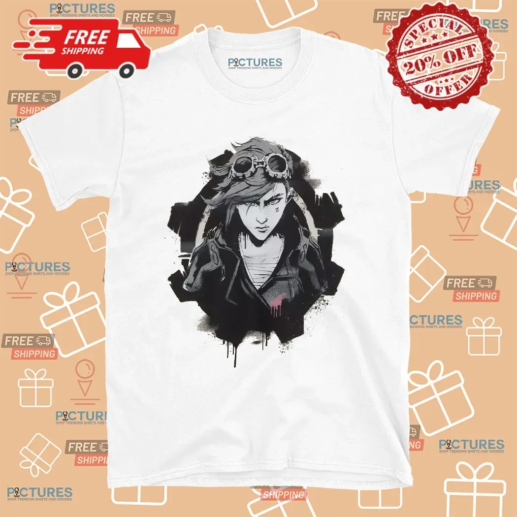 Arcane Vi Tonal Portrait T Shirt 8 Arcane Vi Tonal Portrait T Shirt