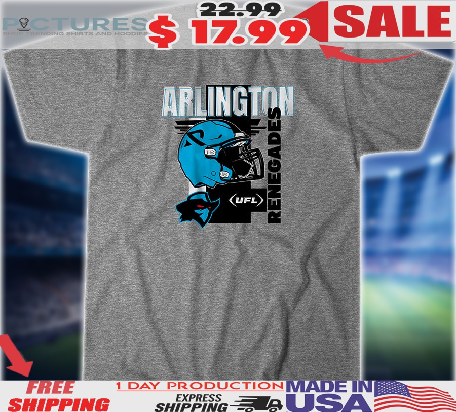 Arlington Renegades Football Helmet Frame 2025 Shirt