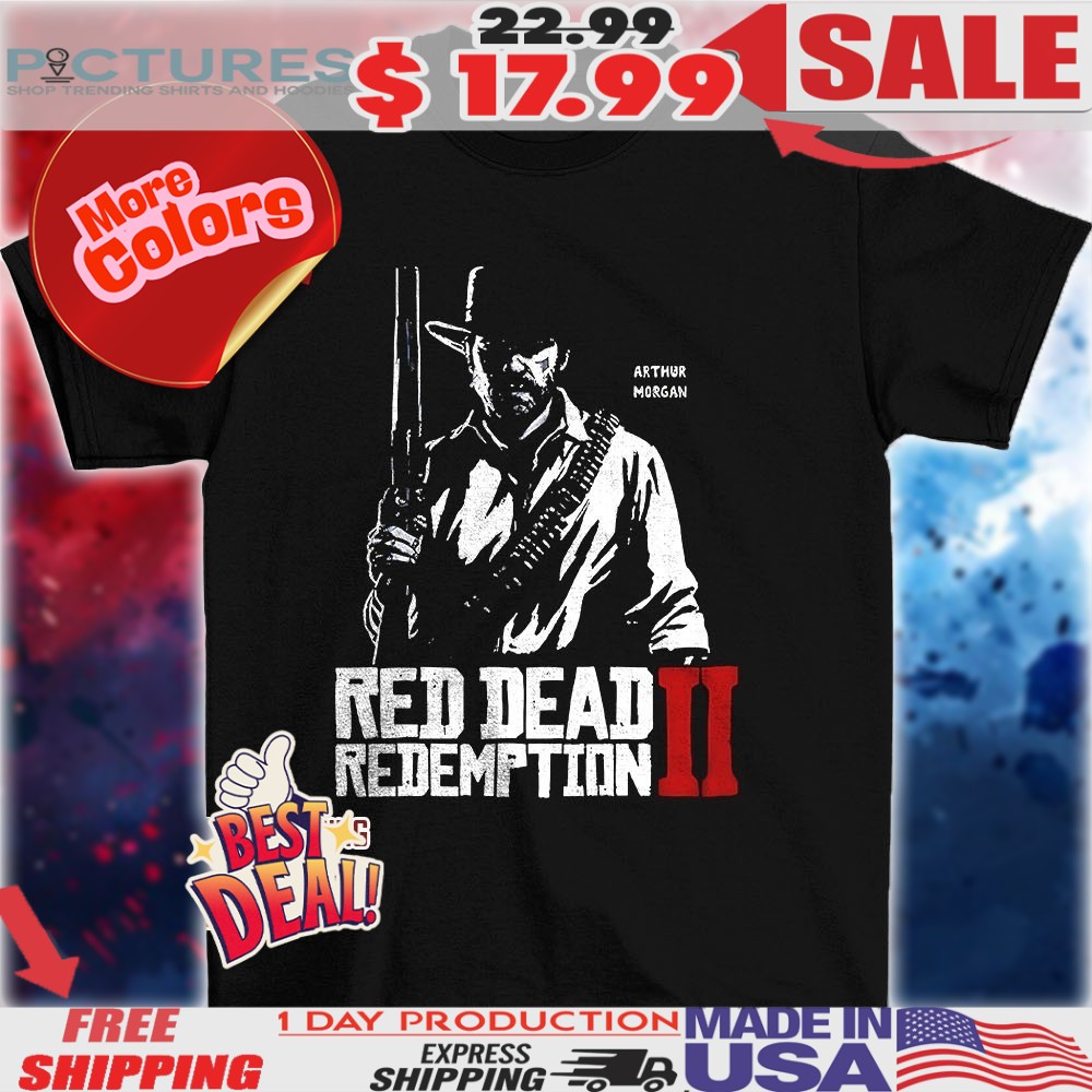Arthur Morgan Red Dead Redemption II retro shirt