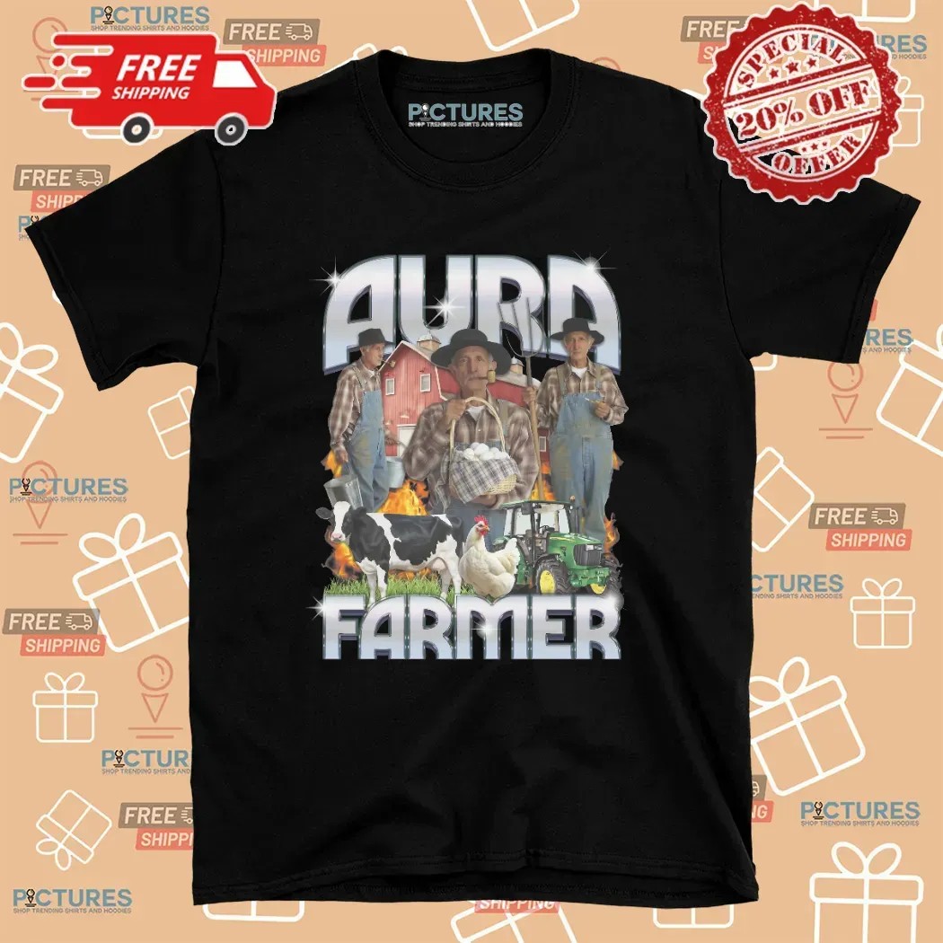 Aura Farmer Bootleg Rap T Shirt