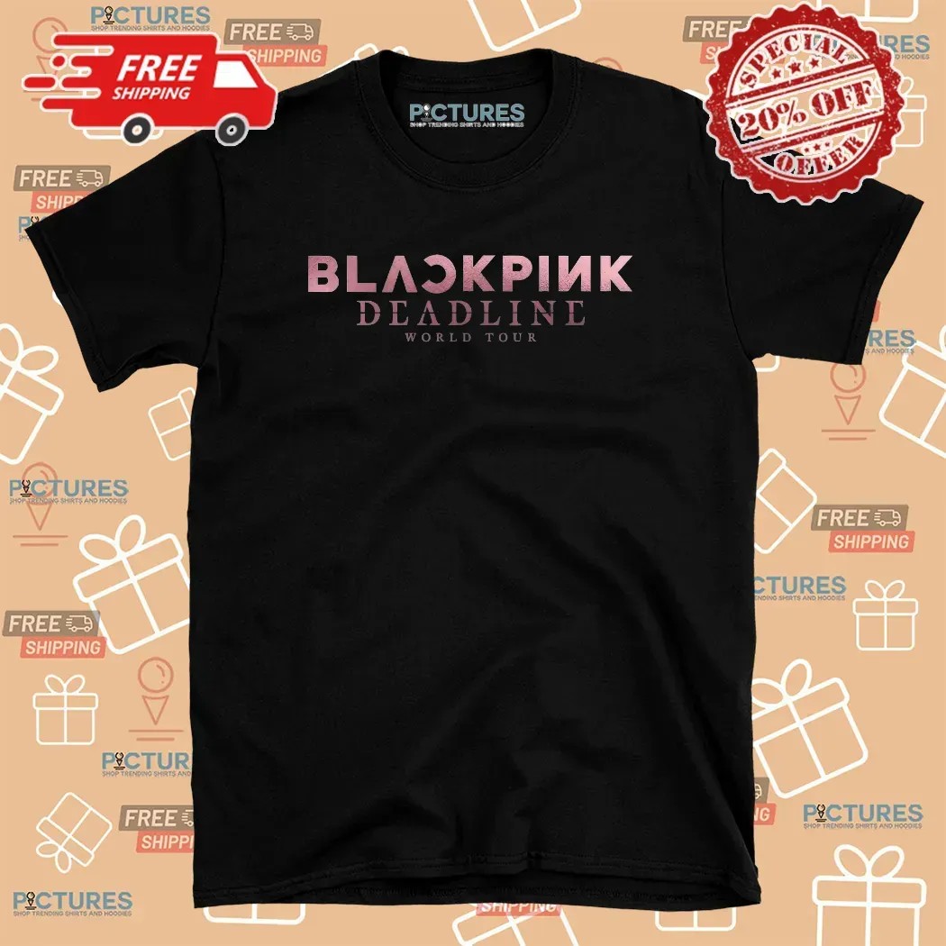 BLACKPINK Deadline World Tour Stops T Shirt