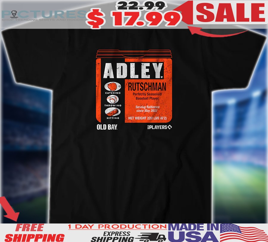 Baltimore Orioles Adley Rutschman Old Bay Can Shirt 1 Baltimore Orioles Adley Rutschman Old Bay Can Shirt