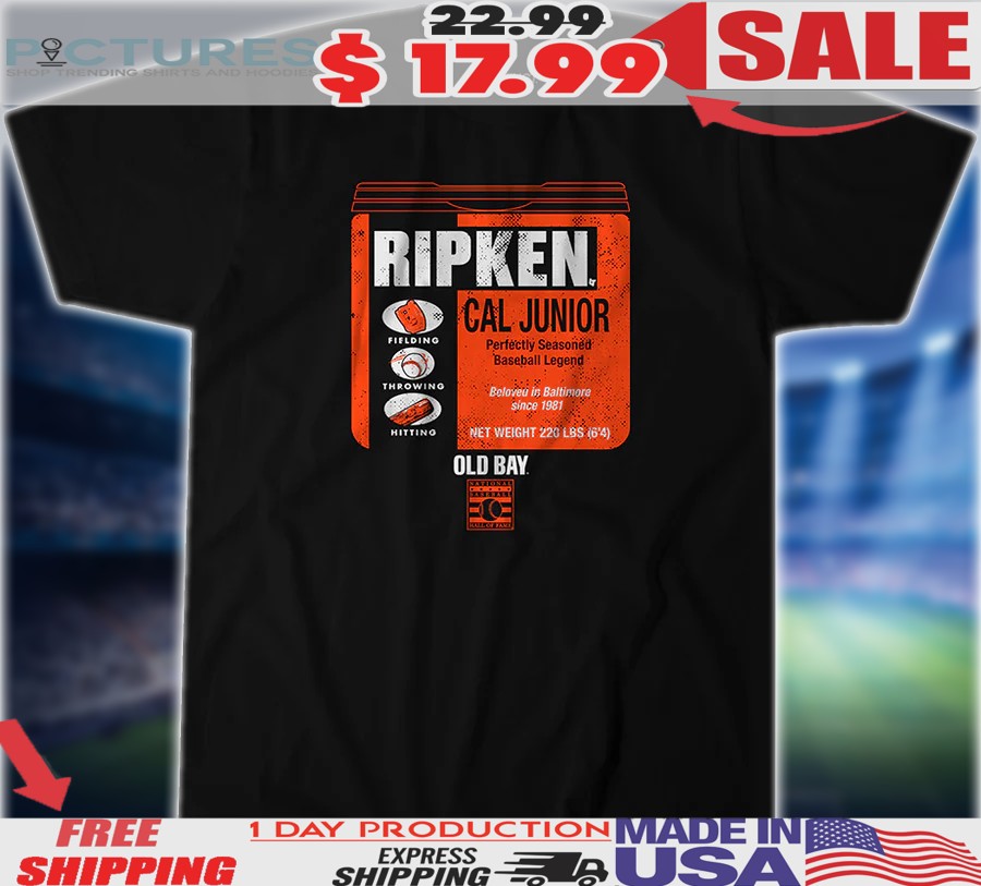 Baltimore Orioles Cal Ripken Jr Old Bay Can Shirt