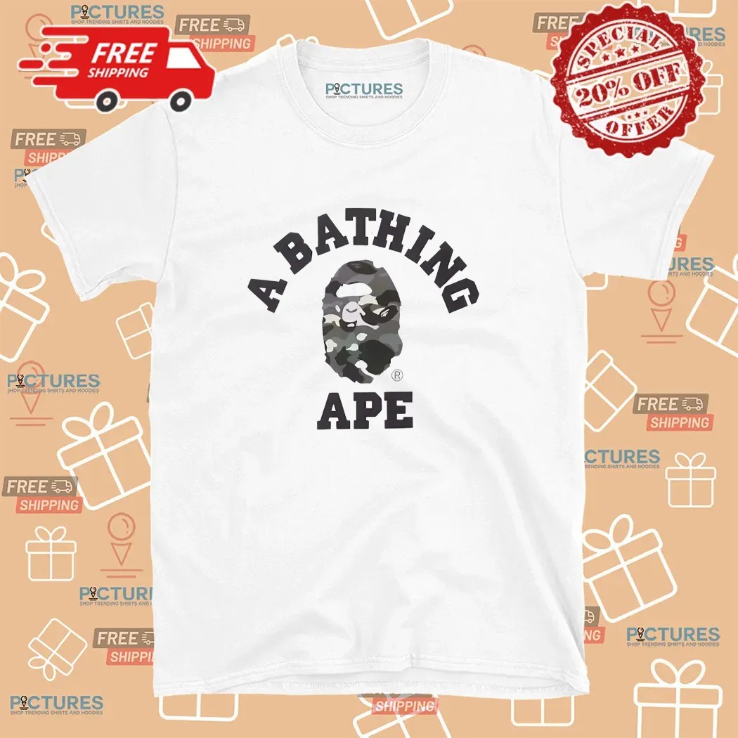Bape City Camo College T Shirt