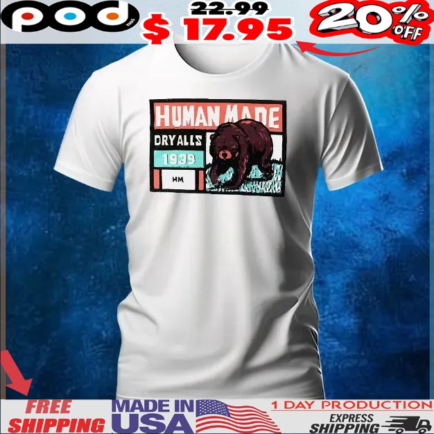 Bear Human Made Dry Alls 1939 Shirt