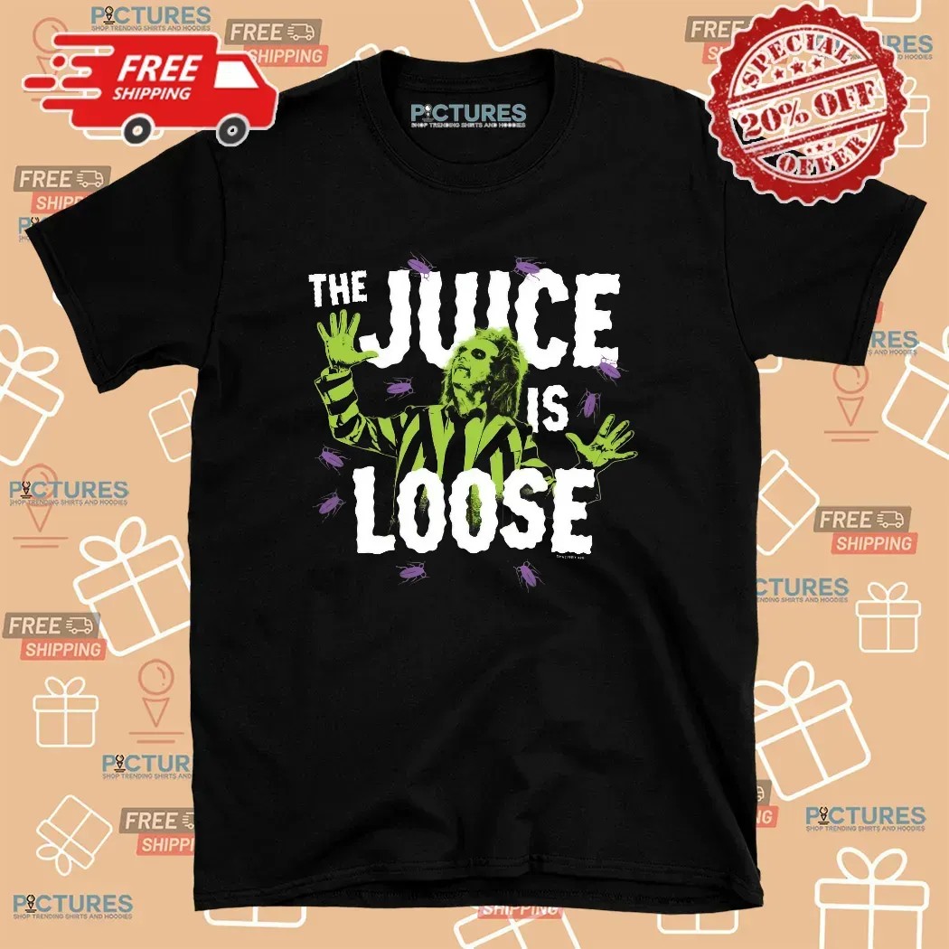 Beetlejuice Juice is Loose Horro Movie T Shirt 8 Beetlejuice Juice is Loose Horro Movie T Shirt