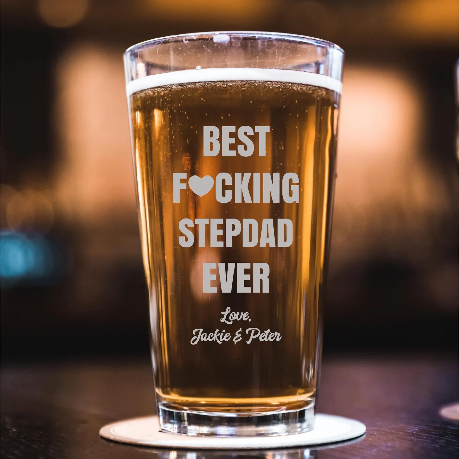 Best Fcking Stepdad Ever Father’s Day Personalized Pint Glass 6 Best Fcking Stepdad Ever Father’s Day Personalized Pint Glass