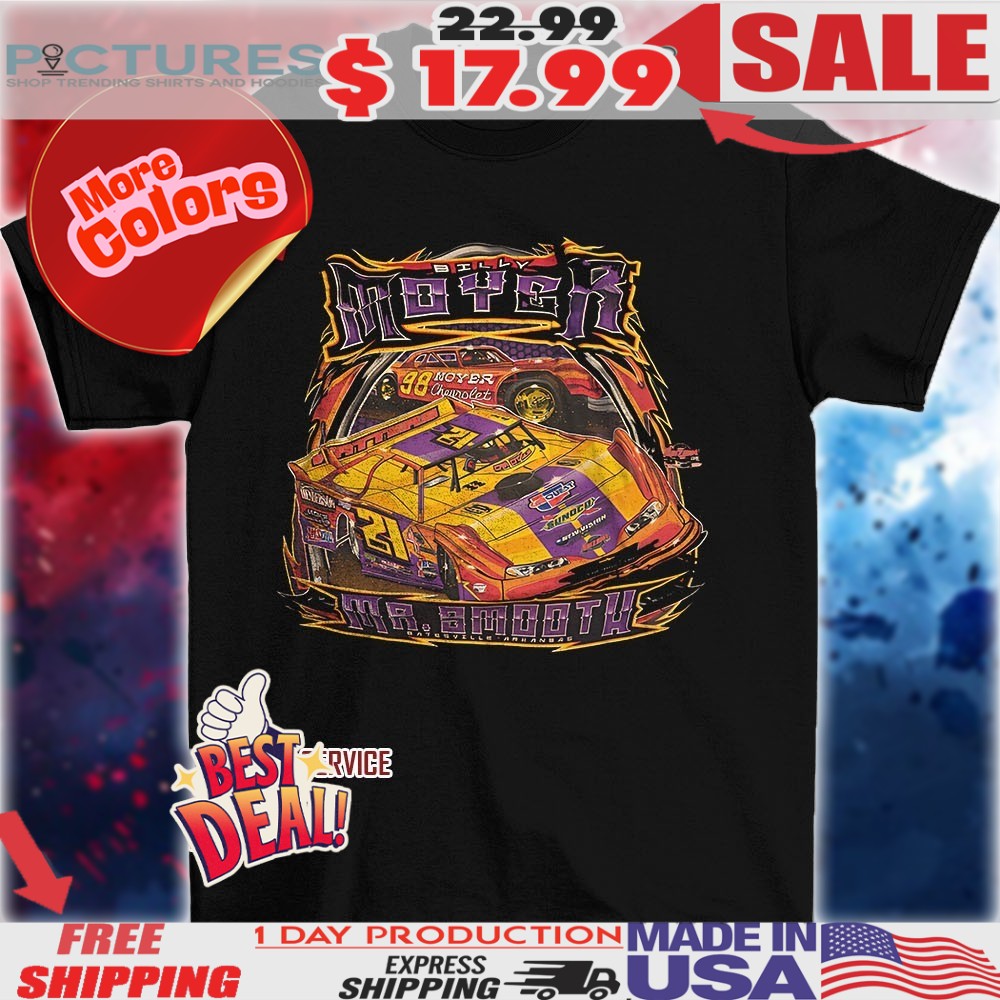 Billy Moyer Mr. Smooth Racing Graphic Shirt